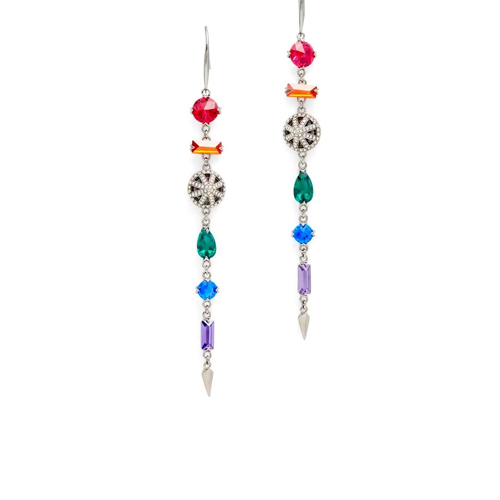 Swarovski and CZ Sarah Magid Multi Galaxy Earrings